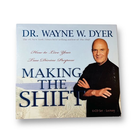 Making the Shift Dr Wayne W Dyer Lecture Audio Book 6-CD Set - Picture 2 of 6